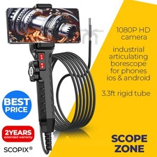 bestprice Endoscope 2-Way 360° Inspection Camera Articulating Borescope Phones picture
