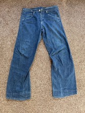 Vintage Levi’s Engineered Twisted Seams Cinch Back Blue Denim Jeans 32x32 Y2K picture