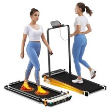 Akluer 520A-B Foot Massage Treadmill,2 in 1 Dual-Sided Walking Pad+Handle,330lbs picture