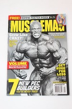 MuscleMag Magazine January 2013 No. 368 Ronnie Coleman w Poster No Label picture
