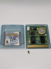 Pokemon Crystal Version (Nintendo Gameboy Color) 100% Authentic NEW Battery ✅ picture