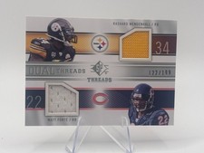 2008 SPx Dual Threads Rashard Mendenhall Matt Forte Dual Jersey Relic /199 picture