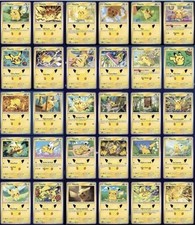 Pokemon 30th Anniversary 1-30 Holos Pikachu - The Whole Set All Yours picture