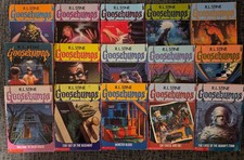 Goosebumps vol. 1 #1-43,45,46,49, 51,52,55 1st Editions, 19 1st prints, 62 books picture