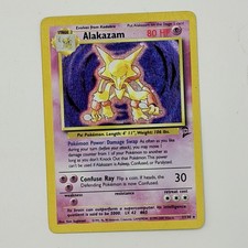 Pokémon TCG Alakazam Base Set 1/102 Holo Rare Wizards Of The Coast picture