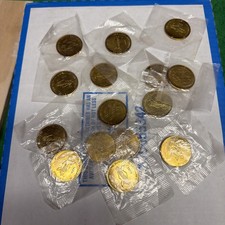 sunoco millennium coin series 1999 Lot of 15 coins  picture