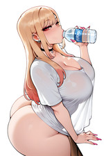 Dress-Up Darling Marin Kitagawa #2 Waifu Water-Resist Anime Sticker 4.5