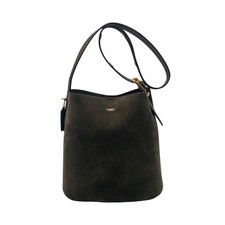 Coach Olive Green Suede Bleecker Bucket Bag picture