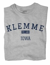 Klemme Iowa IA T-Shirt EST picture