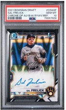 2021 Bowman Draft Chrome Draft Pick Autographs Sal Frelick #CDA-SF picture