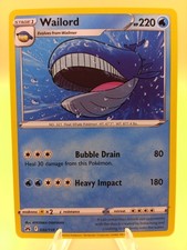 2023 Pokemon Crown Zenith Wailord #032 picture