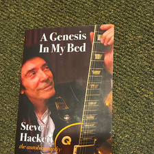 Steve Hackett: A Genesis In My Bed (Paperback Autobiography) picture