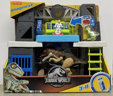 Fisher Price Imaginext Jurassic World Scan Glow Dino Playset Carnotaurus NEW picture