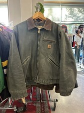 Carhartt J97 MOS Detroit Jacket - Moss Green - Size Large picture