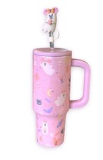 Disney Parks 2026 Halloween Pastel Cutie Minnie Mouse Pink Tumbler Cup New picture