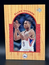 1996-97 Upper Deck UD3 Allen Iverson Hardwood Prospects Rookie #14 (RC) HOF picture