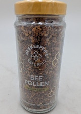 Beekeeper's Naturals 100% Raw Bee Pollen Granules 5.2 oz Jar picture