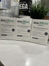 Lot 3 Real White by Primal Life Teeth Whitening Gel Pods- 30 Treatments SEALED picture