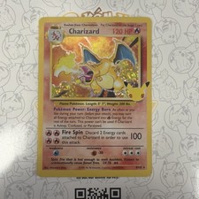 Charizard Celebrations Classic Collection Holo Pokemon 4/102 25th Anniversary  picture