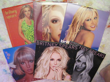 SIX HOT BRITNEY SPEARS Original Retro Wall Calendars Beautiful 2 Still Sealed picture