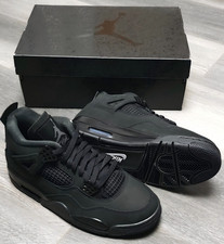 2025 Jordan 4 Retro “Black Cat”Men's Black Basketball Shoes Mid-Top picture