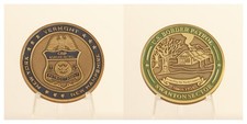 US Border Patrol Swanton Sector Vermont NH Challenge Coin  4#I picture