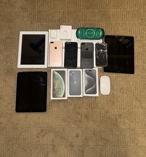 Apple iPhones 5s (4) + iPads(3) & PSP (1) for parts and not working picture
