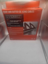Everbilt 60ft. Roof De-Icing Cable Kit Gutter Downspouts Winter Mounting Cable picture