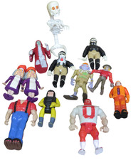 Lot of 12 Vintage Ghostbusters Figures picture