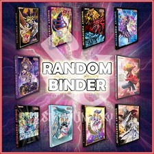 Konami Official Yugioh Random Binder Portfolio 9-Pocket Store 180 Cards picture