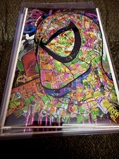 Dork Graffiti Creekside Spider Embossed Spot Foil Ltd. 100 Signed Kyle Willis picture