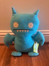 RARE NWT Uglydoll Ice Bat Blue Long Time Ago Giant Robot Exclusive 2010 12