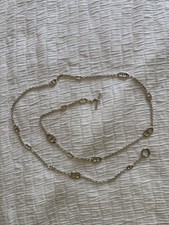 Stunning Hermes Farandole Long Silver Necklace  necklace .925 Sterling Silver picture