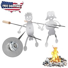 Funny BBQ Sticks Boy&Girl Men&Women Style Fork Hot Dog Roasting Campfire Tools picture