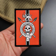 RHODESIAN FOREIGN LEGION Military Rhodesia Flag Hook Loop Tactical Morale Patch picture