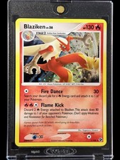 Blaziken HOLO 1/106 GREAT ENCOUNTERS DIAMOND & PEARL POKEMON CARD picture