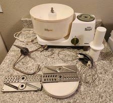 Vtg Bosch Mixer UM3 Bowl & Wire Wisk Dough Hook, Tested, Works picture