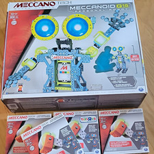 Meccano Tech Meccanoid G15 Robot Building Set 600pc Bluetooth App-Controlled 2ft picture