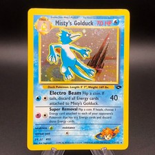 Pokemon Misty's Golduck 12/132 - Holo Rare 2000 Gym Challenge NM Vintage WotC picture