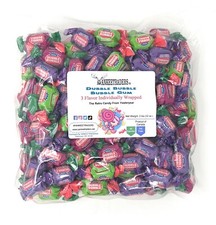 Dubble Bubble 3 Flavor Wrapped Gum, 2, 2 lb Bags (4 lbs) ~ YANKEETRADERS® picture