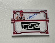 2023 Panini National Treasures Collegiate Patch Auto Stetson Bennett /49 RC X882 picture