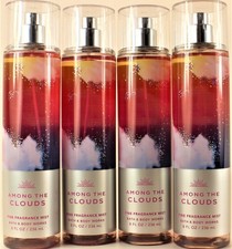 4X LOT- Bath & Body Works AMONG THE CLOUDS Fine Fragrance Body Mist Spray 8 oz picture