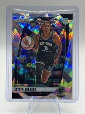 ❄️ 2024 WNBA Panini Prizm  - Jaylyn Sherrod #33 ICE Prizm RC - New York Liberty picture