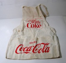 Vintage 1960s Coca-Cola Concessions Apron Coke Soda Advertising picture