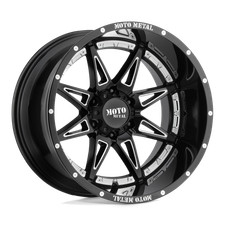 20x12 Moto Metal MO993 HYDRA Gloss Black Milled Wheel 8X6.5 (-44mm) picture