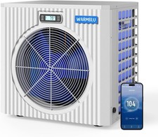 WARMBLU Electric Pool Heat Pump 27000BTU, Up to 6500 Gal, Above & Inground Pools picture