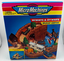 Vintage 1994 Galoob Micro Machines Hiways & Byways Wildcat Canyon Playset Sealed picture