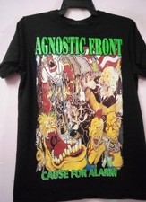 Hot Rare Agnostic Front Band Music For Fans Black Unisex Shirt S to 5XL picture