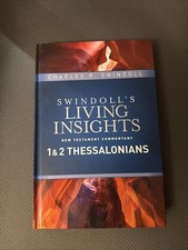 Insights on 1 and 2 Thessalonians by Charles R. Swindoll (2016, Hardcover) picture