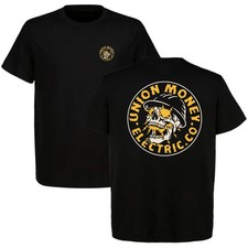 Union Money Electric Co Lightning Skull T-Shirt picture